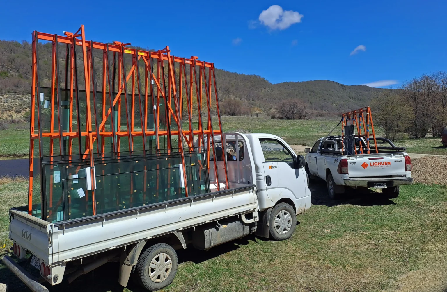 Obra patagónica realizada con aberturas de alta prestación